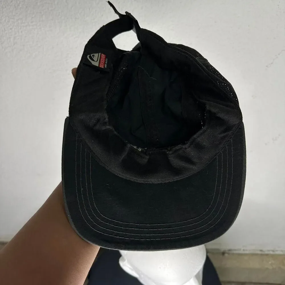 rare vintage Quiksilver Men's Black Hat